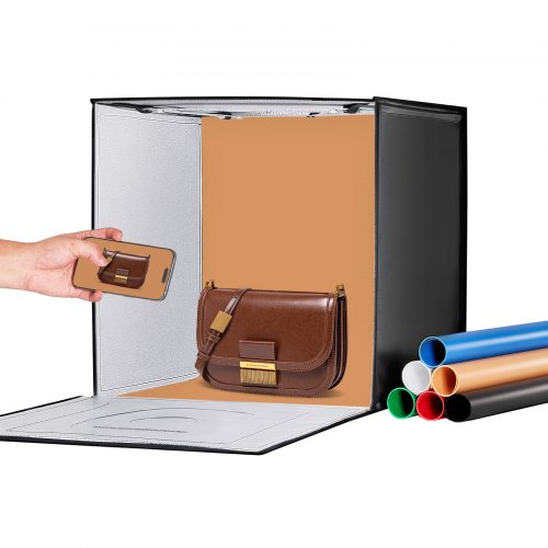 Photo Studio Light Box 505x485x495 mm 3000-5600K Adjustable 3 Color Temperatures