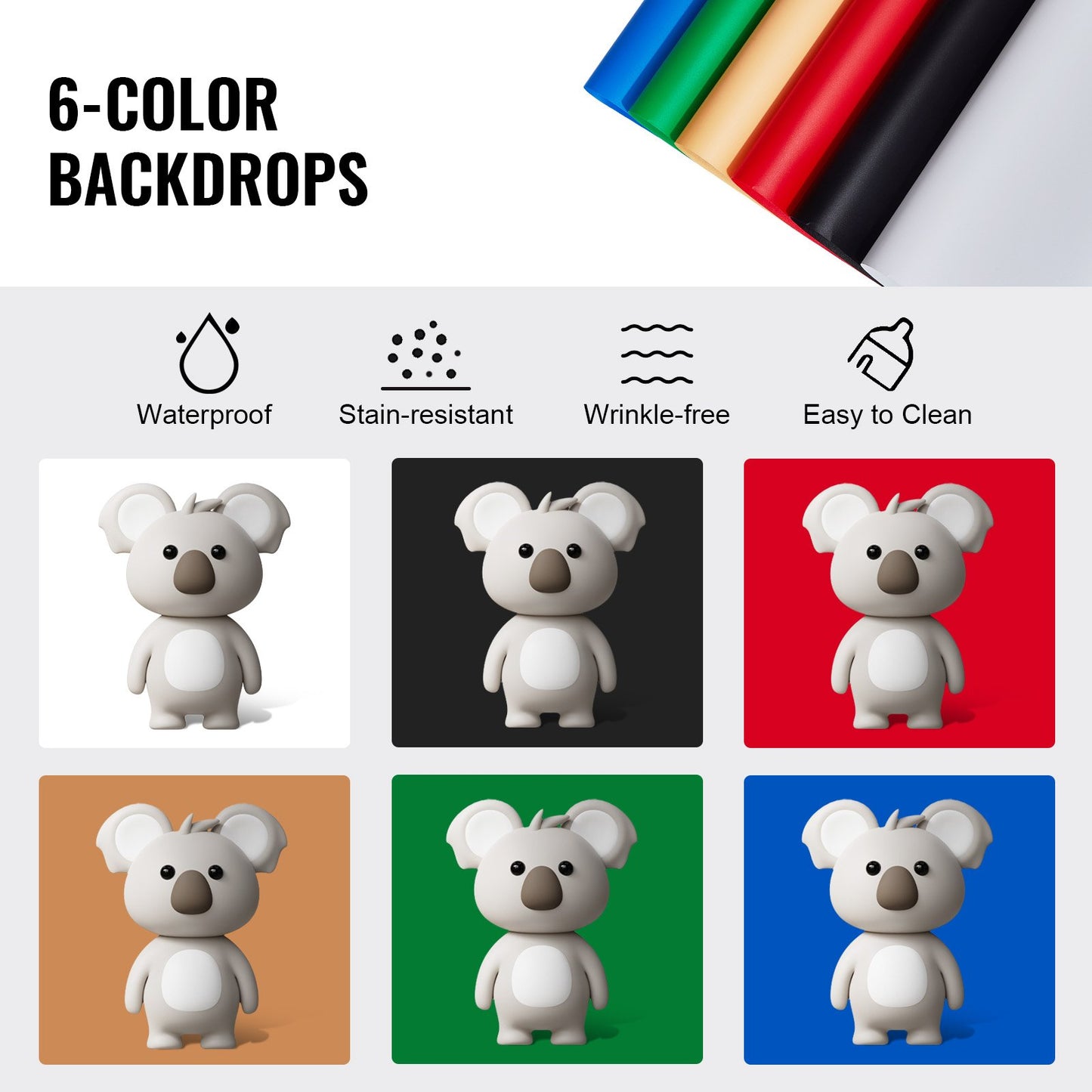 Photo Studio Light Box 505x485x495 mm 3000-5600K Adjustable 3 Color Temperatures