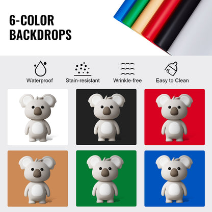 Photo Studio Light Box 505x485x495 mm 3000-5600K Adjustable 3 Color Temperatures