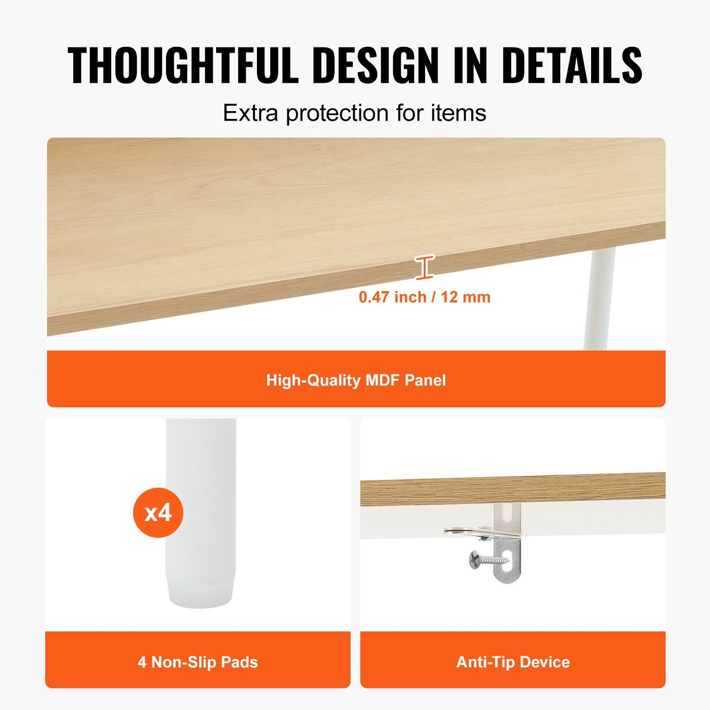 Rattan Bookshelf, Ladder Shelf with 2 Doors, Rectangle Freestanding Open Storage Bookcase Rack Organizer, Storage Display Shelves Ideal for Library, Meeting Room, Office, Study, Natural