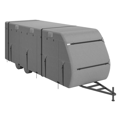 Husvagnsöverdrag 671,6-731,5 cm klass A husbilsöverdrag i non-woven tyg