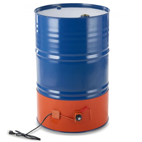208.2 L Metal Drum Heater 1200 Watt 25.4 cm Width, 30-150°C Adjustable