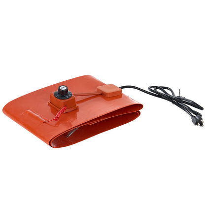 208,2 l metalltrumvärmare 1200 watt 25,4 cm bredd, 30-150°C justerbar