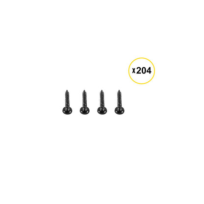 Däckbalustrar Metalldäckspindar 51-pack 32,25 tums järnräcke