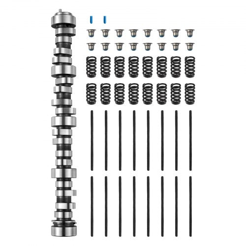 LS Truck Cam Kit, 5-Piece Set, Includes Pushrods Springs & Seals, Compatible with 1999-2013 GM Gen3/4 Norris Trucks, Fits 4.8L, 5.3L, 6.0L ,6.2L Engines, OE 12625437 SP011-16