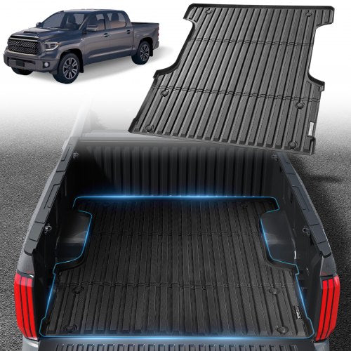 Truck Bed Mat, Compatible with 2022-2024 Toyota Tundra, TPE Truck Bed Liner Mat Fits for 5.5 FT Bed, Thick and Heavy-Duty Bed Mat Car Accessories for All-Weather Protection, Prevent Slipping