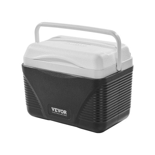 Portable Cooler, 8.5 QT Hard Cooler with Ice Retention and Heavy-Duty Handles, Lightweight Rigid Material Insulated Portable Cooler, Suitable for Family Picnics and Short Trips