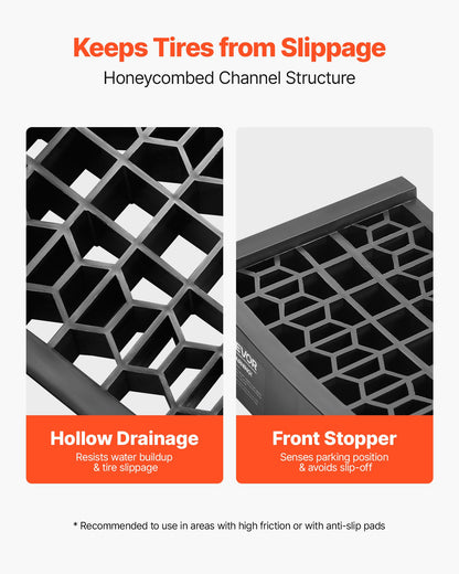 Bilramper, 2 st. 9072 kg totalvikt, 65 mm lyfthöjd, bärbara lågprofilerade bilserviceramper för underhåll av hemmagarage och oljebyten, kraftiga för lågchassifordon och domkrafter