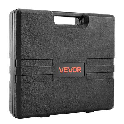 Hylsnyckelsats, 149 delar, hylsnyckel- och spärrhakesats med 9,5, 6,4 och 12,7 mm fäste, SAE och metrisk, djup och grund, mekanisk verktygssats med bits, tillbehör, förvaringsväska, CR-V-legerat stål, för reparation