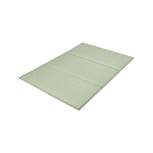 Japanese Tatami Mat, Queen Size Foldable Japanese Tatami Mattress( Natural Rush Grass), Japanese Floor Mattress with Non-Slip Backing & Fresh Scent, Futon Mattress for Sleeping Meditation Yoga