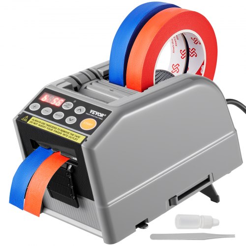 Zcut-9 Automatisk tejpdispenser Elektrisk tejpskärare Förpackningsmaskin Tejpskärmaskin 6-60 mm tejpbredd