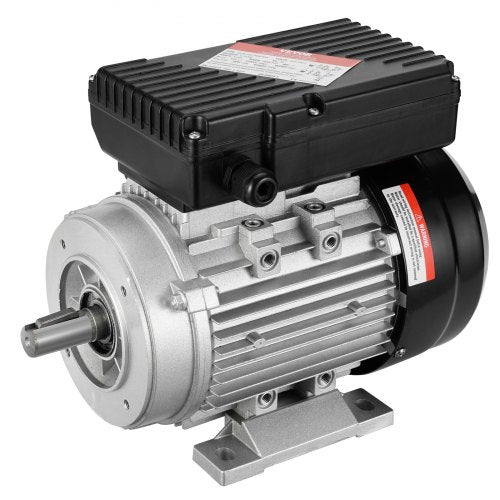 0,75 kW elmotor 2850 rpm, AC 220~240 V 5,15 A, 80, B34-ram, luftkompressormotor enfas, 19 mm kilaxel, medurs/moturs rotation för jordbruksmaskiner och allmän utrustning