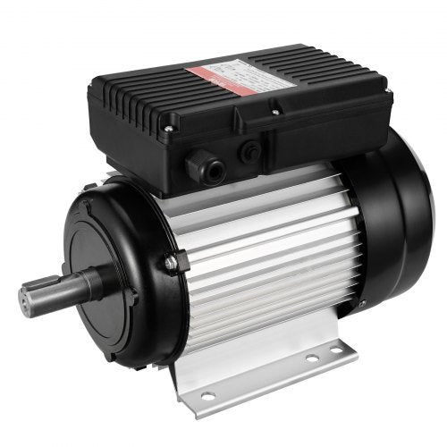 2.2KW Electric Motor 2800 rpm, AC 220~240V 13.8A, 90L, B3 Frame, Air Compressor Motor Single Phase, 24mm Keyed Shaft, CW/CCW Rotation for Agricultural Machinery and General Equipment