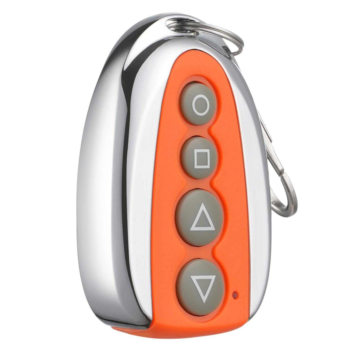 Fjärrkontroll för skjutgrindsöppnare, 40 meters räckvidd, 4-knapps fjärrkontroll för automatisk grindöppnare, fjärrkontroller för garageportsöppnare, multikods elektrisk rullande uppfartsgrindstängare smart nyckel säkerhetskit