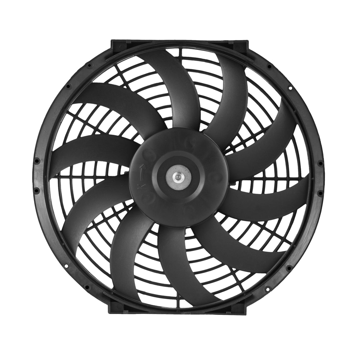 Gavelmonterad fläkt, 12 tums solenergidriven vindsfläkt med justerbar termostat och yttre nät, 1300 CFM husfläkt kyler upp till 1850 kvm, tyst ventilation för tak, garage, butik, svart