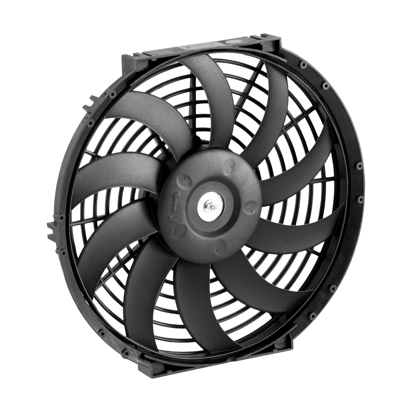 Gavelmonterad fläkt, 12 tums solenergidriven vindsfläkt med justerbar termostat och yttre nät, 1300 CFM husfläkt kyler upp till 1850 kvm, tyst ventilation för tak, garage, butik, svart