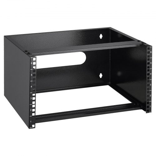6U Wall Mount Network Rack 14 in/355.6 mm Depth Server Rack 50lbs/22.68kg 500x350x270mm