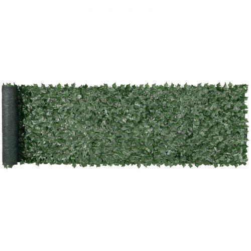 Ivy Privacy Fence, 1 x 4m Artificial Green Wall Screen, Greenery Ivy Fence with Mesh Cloth Backing and Strengthened Joint, Faux Hedges Vine Leaf Decoration for Outdoor Garden, Yard, Balcony