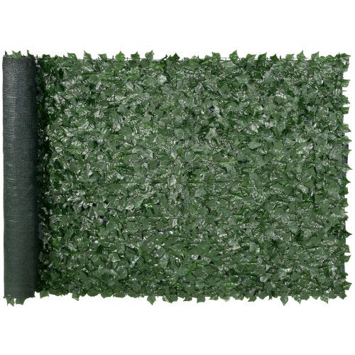 Ivy Privacy Fence, 1.5 x 3m Artificial Green Wall Screen, Greenery Ivy Fence with Mesh Cloth Backing and Strengthened Joint, Faux Hedges Vine Leaf Decoration for Outdoor Garden, Yard, Balcony