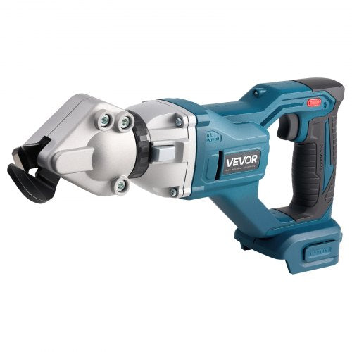 Metallsax, Plåtskärare Sladdlös med 360-graders vridbart huvud, Dubbla blad, 25000 varv/min, Skär 1,22 mm galvaniserat stål, 1 mm rostfritt stål, Aluminiumplåt, Plast, Kartong