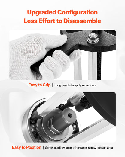 21-in-1 Bearing Puller Set, 21 PCS 3-Jaw Hook Puller for Internal External Bearings and Bearing Without Inner Shaft, Multifunctional Bearing Removal Tool with Heavy Duty Portable Storage Case