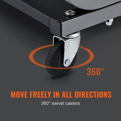 Mechanics Garage Stool 250 LBS Mechanic Creeper Seat Under Car Tool Tray