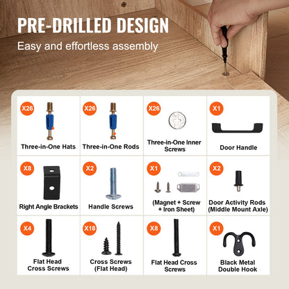 Kattlåda, dold kattlåda med 2 förvaringshyllor och 2 korgar, katttoalett i trä inomhus, kattskåp passar de flesta kattlådor, 23,6"L x 19,7"B x 50"H, naturlig