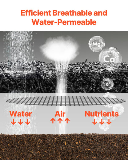 Rubber Mulch for Landscaping, 2 Rolls Recycled Rubber Mulch Mat 120 x 4.5 in, Permanent Rubber Pathway, Natural-Looking Black Mulch Garden Edging for Plants, Vegetables & Flower Garden Barrier