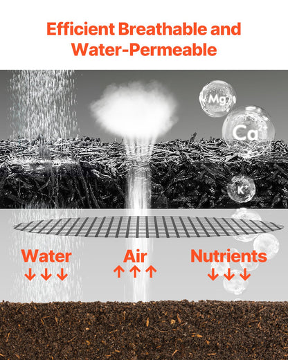 Rubber Mulch for Landscaping, 2 Rolls Recycled Rubber Mulch Mat 96 x 22 in, Permanent Rubber Pathway, Natural-Looking Black Mulch Garden Edging for Plants, Vegetables & Flower Garden Barrier