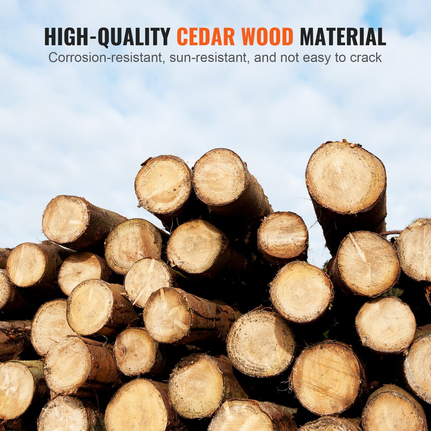 Outdoor Wooden Playhouse, Modern Cedar Playhouse for Age 2-10 Years Kids, Garden Games Cottage, Country Style Cedar Playhouse with Working Door, Window, Flower Pot Holder, Grill, Stove, and Sink