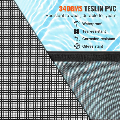 Pool Fence Gate 121.9 cm x 76.2 cm Removable Inground Pool Gate for Kids Security