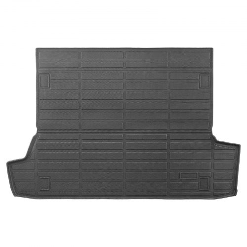 Cargo Mat Compatible with Toyota 4Runner 7 Seater 2010-2024 without Sliding Tray, Precise Fit Trunk Mat for SUVs, TPE Trunk Protector Replacement, Black (1PCS)
