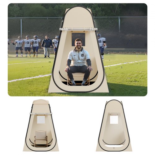 Pop-up-sporttält, 1,2x1,2 m genomskinligt bubbeltält för 1 person, vattentät utomhuskapsel med golvmatta och överdrag, trädgårds-iglookupoltält campingskydd för evenemang fiske jubel