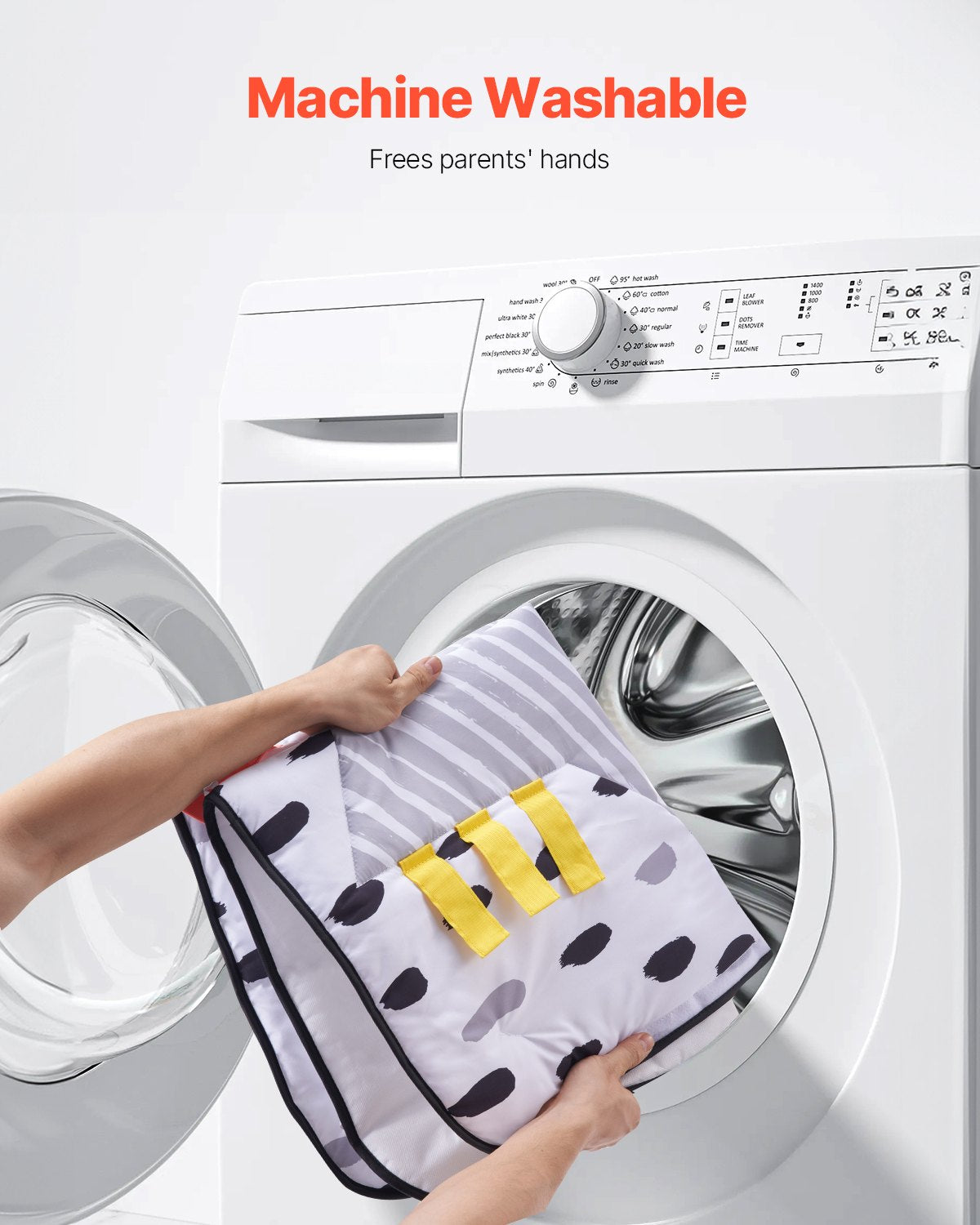 Babylekmatta, magmatta med 6 sensoriska leksaker, aktivitetsmatta för babyn med 2 beröringsbollar och mjukt tyg för sensorisk och motorisk utveckling, oumbärlig present till nyfött spädbarn 0-18 månader