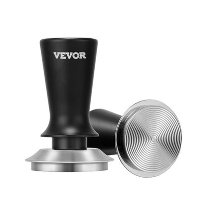 Espresso Tamper 58mm, Spring Loaded Coffee Tamper, 30 lbs Tamper Tool Espresso, Stainless Tamper with Non-Slip Grip