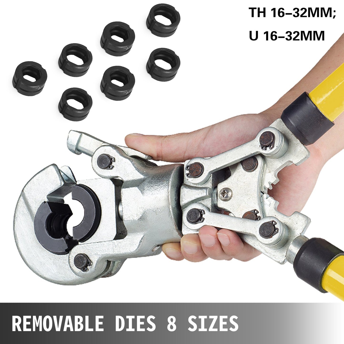 Pex-Al-Pex 16-32mm Pressing Tongs Composite Pipe crimping pliers TH25 TH32, Tube Pressing Tongs 16 - 32MM Pex-Al-Pex Composite Pipe aluverbund-rohre