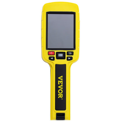 Värmekamera, 60x60 (3600 pixlar) IR-upplösning infraröd kamera med 7,1 cm färgskärm, inbyggt SD-kort och litiumjonbatteri, för VVS, elsystem, automatisk detektering