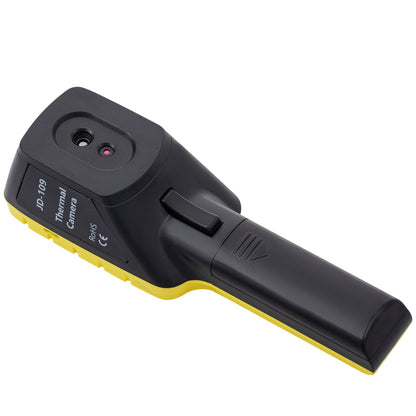 Värmekamera, 60x60 (3600 pixlar) IR-upplösning infraröd kamera med 7,1 cm färgskärm, inbyggt SD-kort och litiumjonbatteri, för VVS, elsystem, automatisk detektering