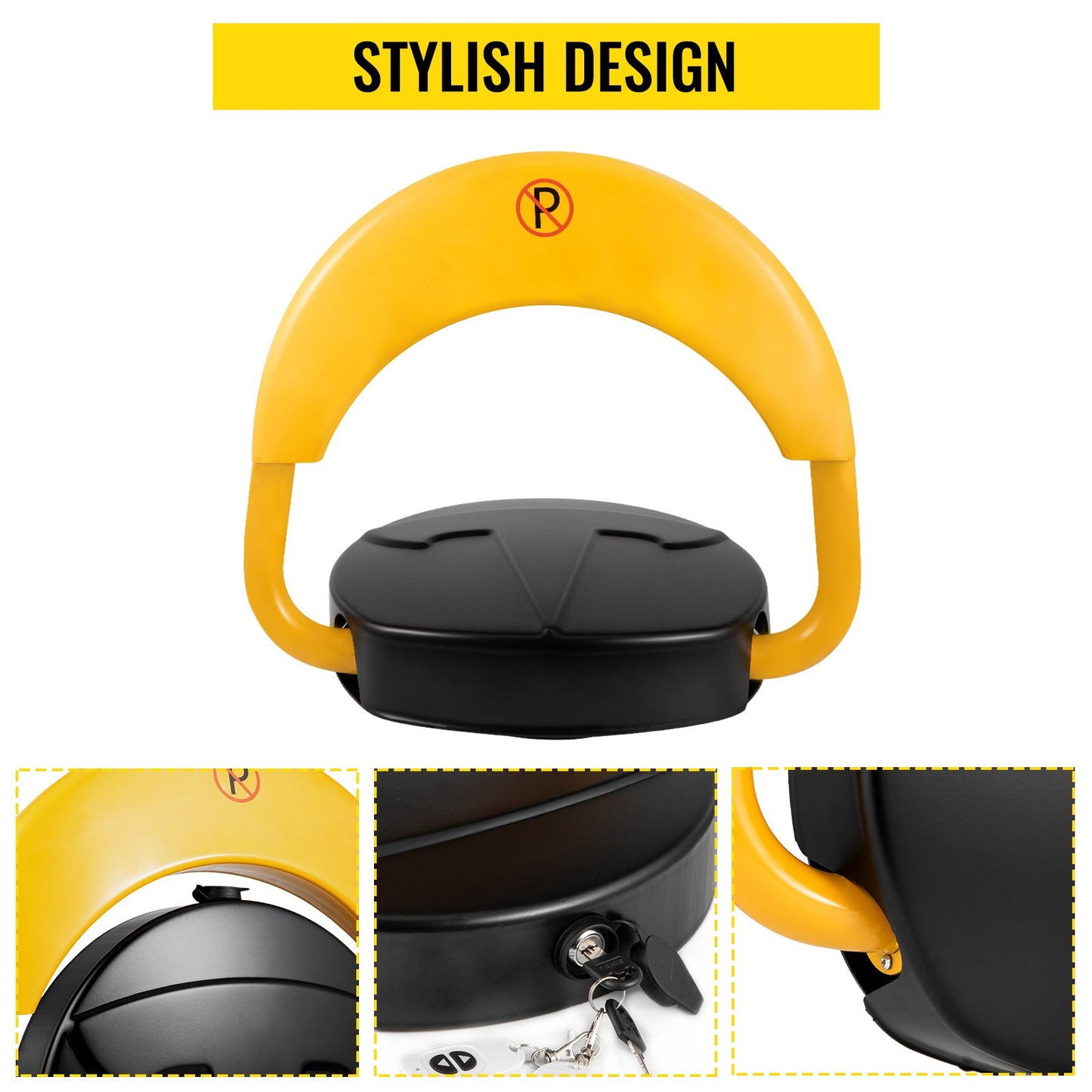 Mohana 20M Automatic Remote Control Parking Lock, Carport Auto Space Stall Barrier 98.5 FT Private Car Parking Latch Space Lock, Car Park Driveway Guard Saver Automatic Barrier Remote Controlled…