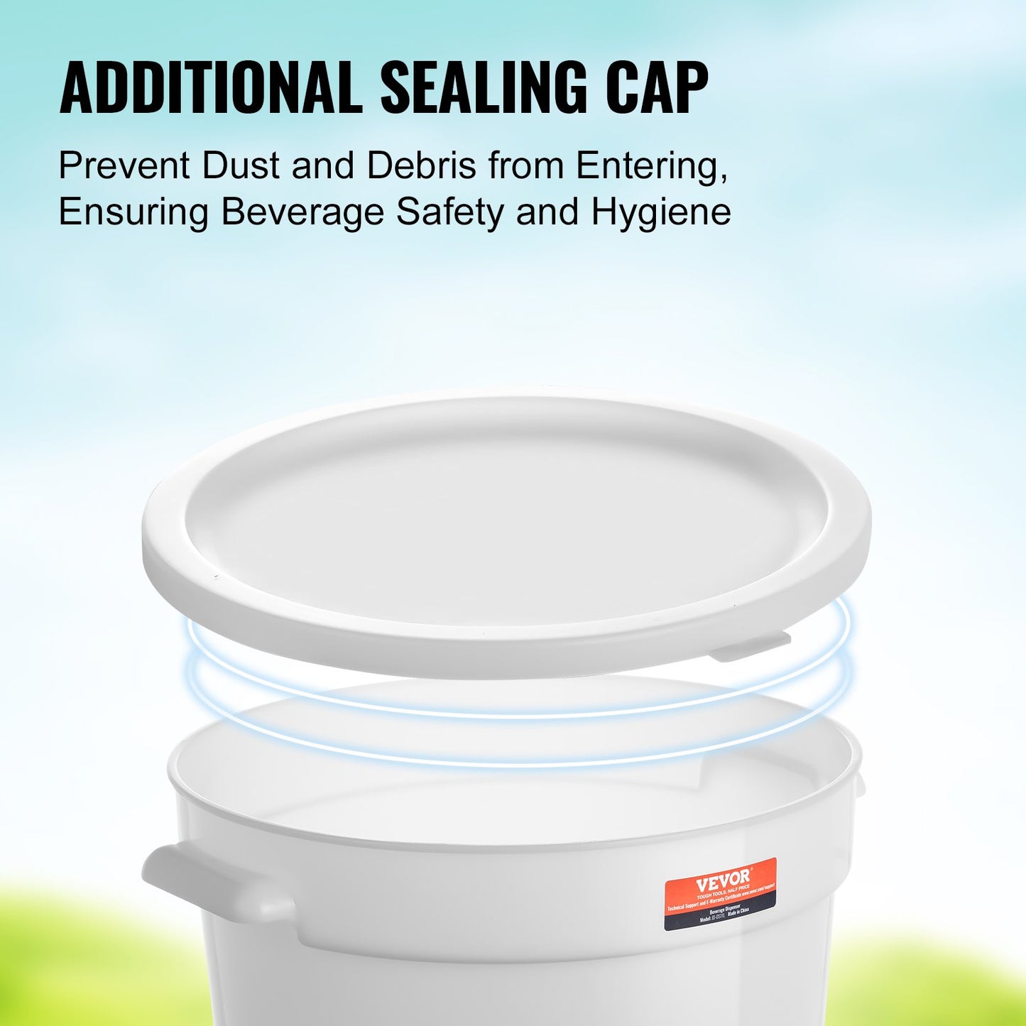 Dryckesdispenser, 3-gallons dryckesdispensrar för fester, plastjuicedispenser med kran och lock, iste-citronjuice-vattendispenser, för restauranger, hotell, fester, 2-pack