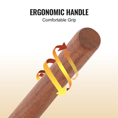 Log Peavey, 46.5 in, Wooden Handle Log Lifter, Heavy Duty Log Roller with Max 18 in Opening, Rust-Resistant Log Jack Cant Hook, Felling Log Roller Tool for Rolling, Raising, Turning Logs