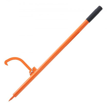 Log Peavey, 122 cm, stocklyftare med metallhandtag, kraftig stockrulle med max 48 cm öppning, rostbeständig stockdomkraft, fällningsverktyg för stockrulle för rullning, lyftning och vändning av stockar