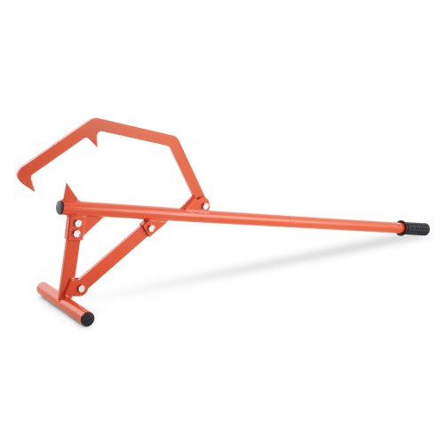 Timberjack, 46.5 in, Heavy Duty Steel Log Roller, Log Lifter with Adjustable Cant Hook, Logging Tools Log Jack for Logs Ups to 25" Dia, Timber Jack for Rolling Cutting and Lifting Logs