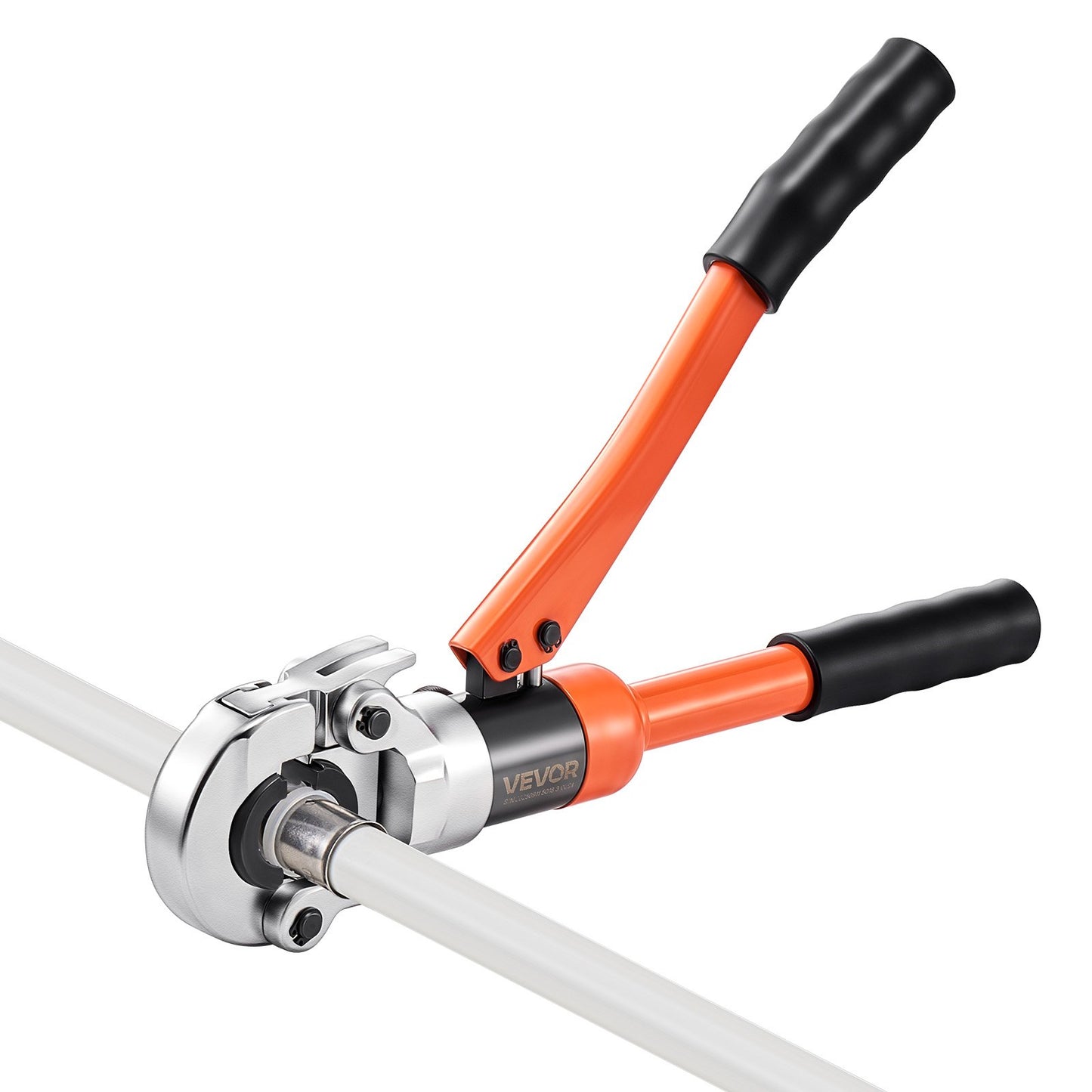 Hydraulisk rörpressverktyg, PEX- och aluminium-plaströrkopplingar med TH16 TH20 TH26 TH32 käftar och bärväska, presskrimpverktygssats för VVS-reparationer och installationer