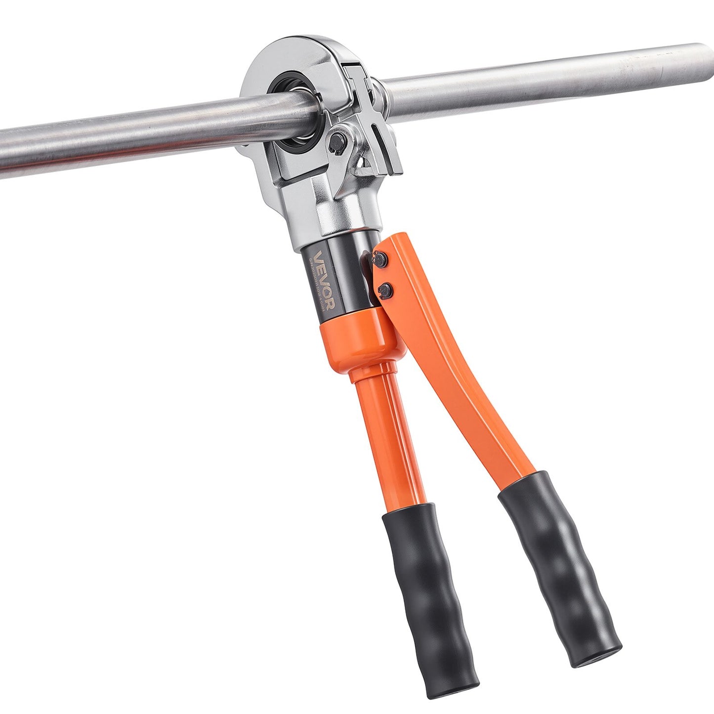 Hydraulisk rörpressverktyg, rörkopplingar i rostfritt stål med V12, V15, V18, V22, V28 käftar och bärväska, presskrimpverktygssats för VVS-reparationer och installationer