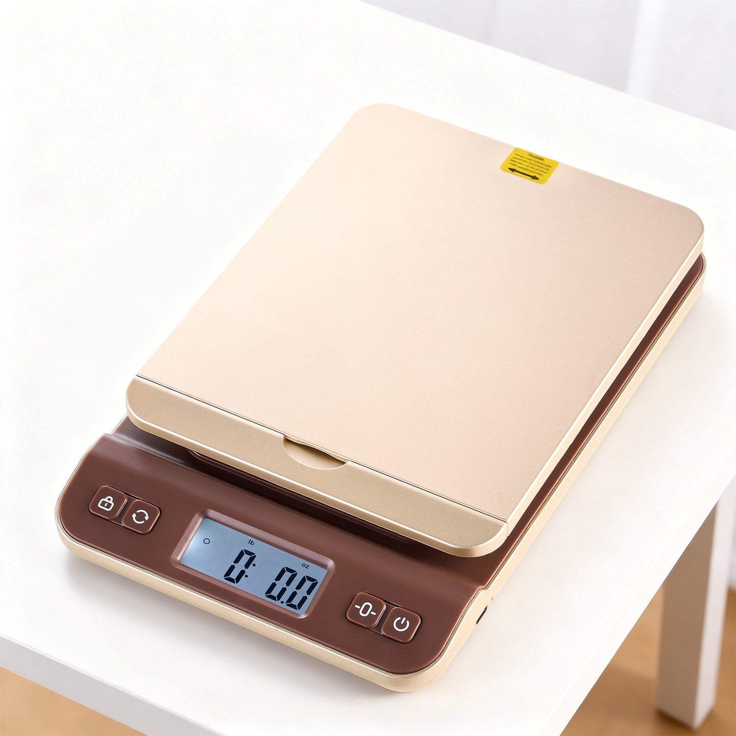 Digital Shipping Postal Scale, 2 g High Accuracy, 40 kg Postal Scale with Hold/Tare/Auto-off Function, Flip Holder Design & Easy Calibration, Fit for Home and Office Use, Battery Included