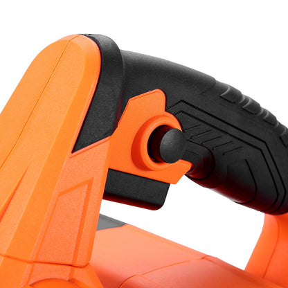 Elektrisk handhyvel, 82 mm skärbredd, 650W 16800 RPM Sladdansluten handhyvel för trä, med justerbart skärdjup, 2 blad, för träbearbetning, träfas, gör-det-själv, slät yta, snickeriverktyg