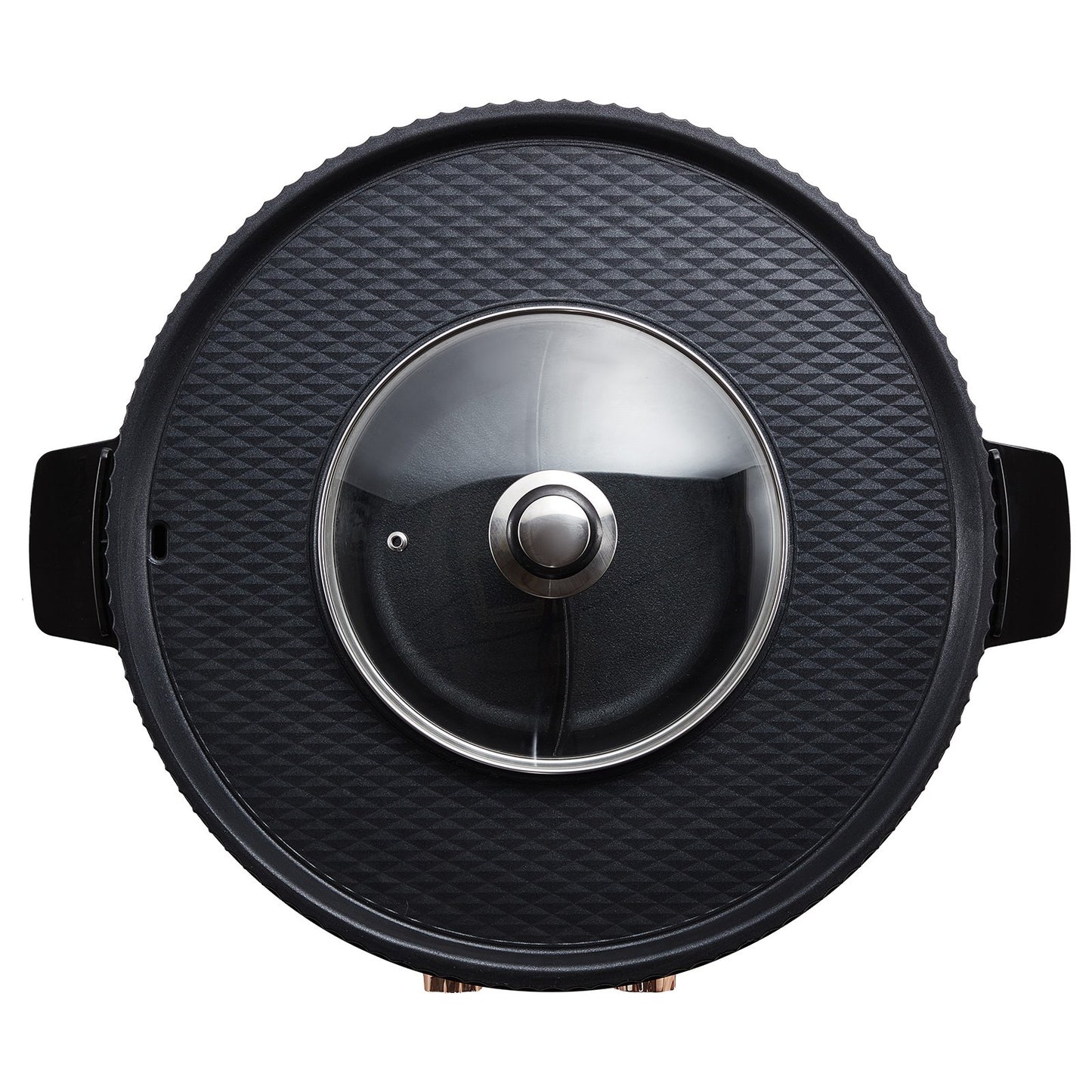 Varmgryta med grill, 1800W 2-i-1 elektrisk rökfri grill och varmgryta, koreansk BBQ Shabu Shabu-värmgryta med separat dubbel temperaturkontroll, non-stick-panna, för 2-8 personer med familjemiddag