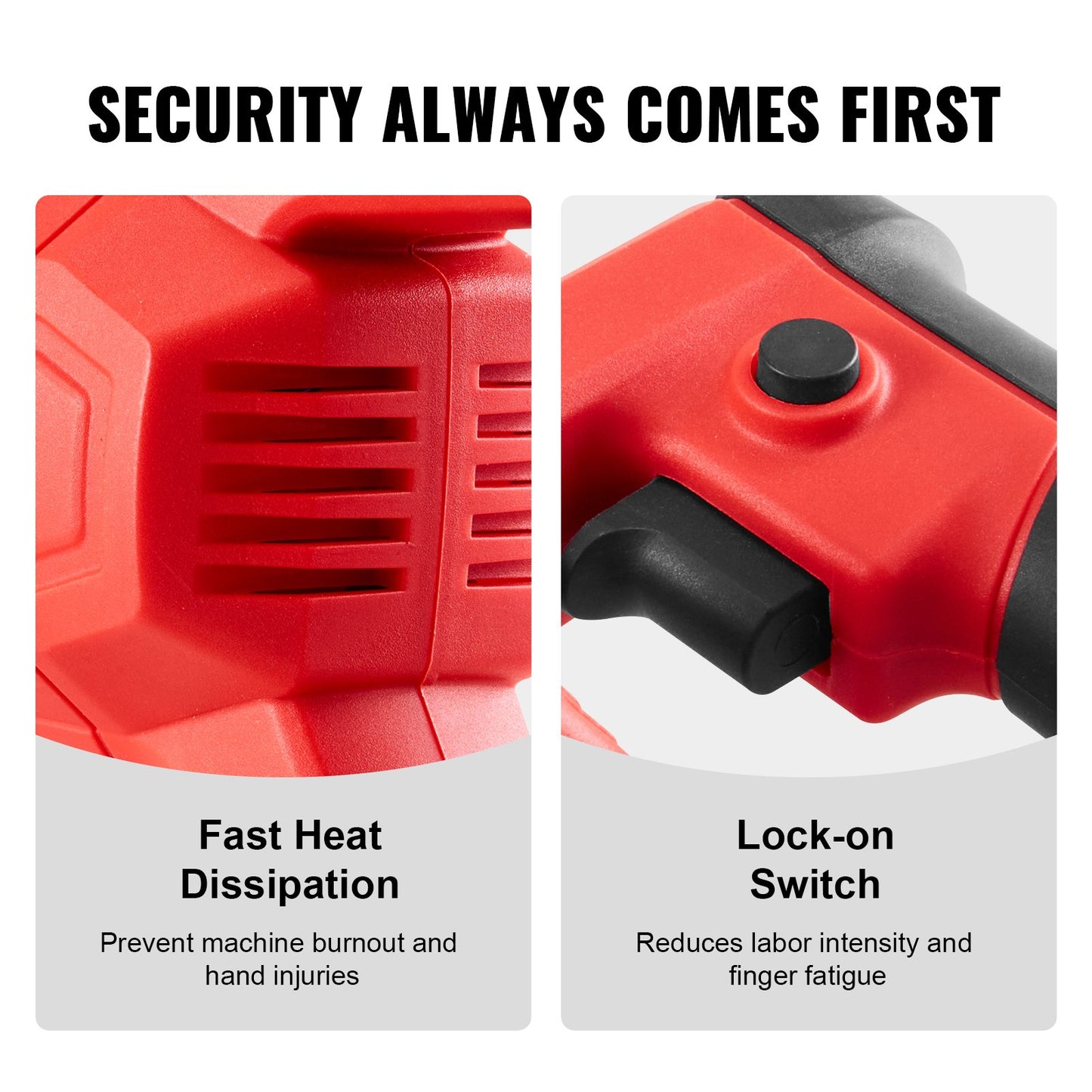 Handheld Concrete Vibrator, 800W Electric Vibrator 4000 RPM, Electric Concrete Vibrating Tool With 4.9ft / 1.5m Shaft Rod, Portable Pencil Cement Vibrator Remove Air Bubble and Mix Concrete