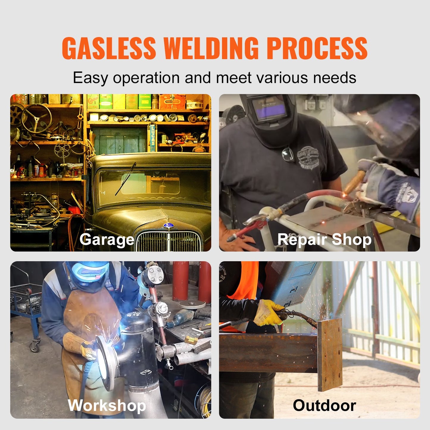 Flusskärnsvetstråd, E71T-GS 0,8 mm 4,5 kg, gasfri MIG-svetstråd för kolstål med låg stänknivå för bågsvetsning i alla positioner och utomhusbruk